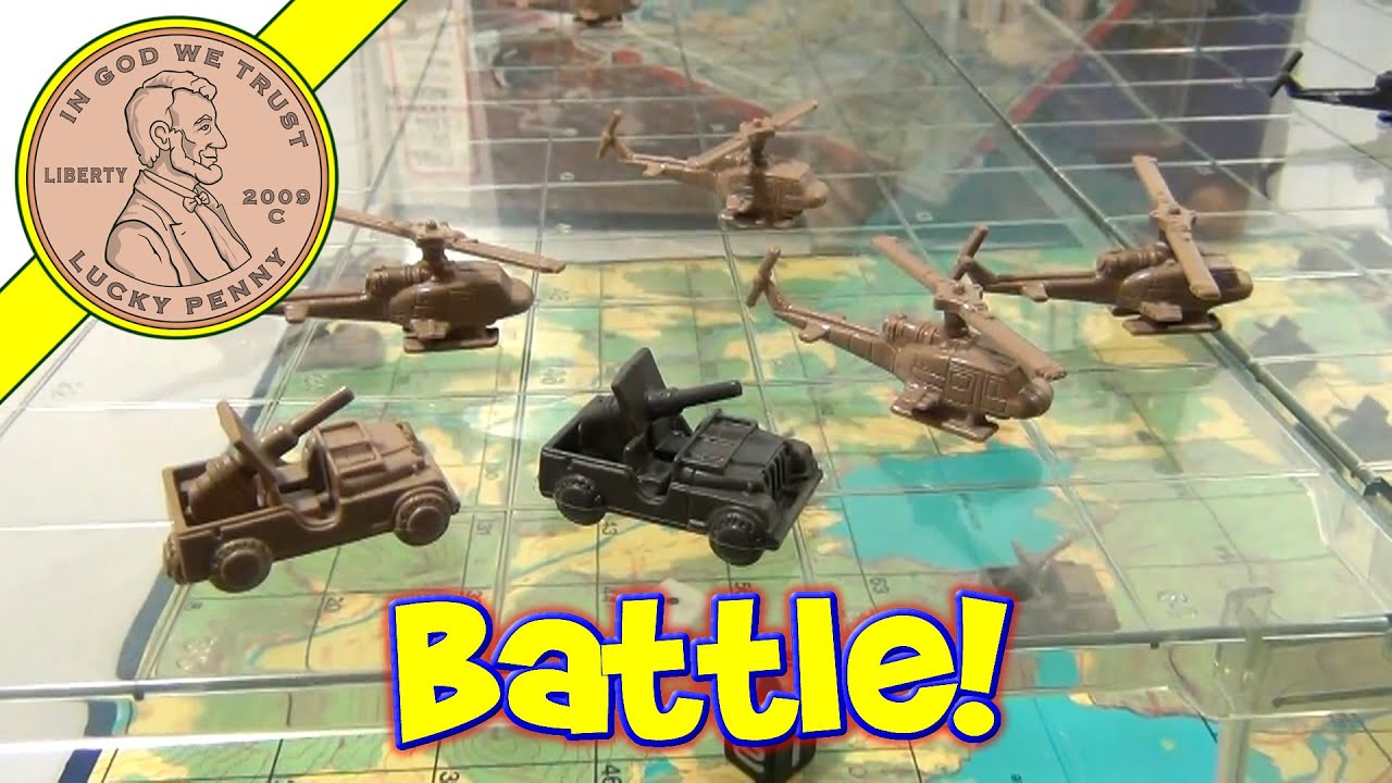 Настольная игра Chopper Strike № 4612, 1976 г., Милтон Брэдли