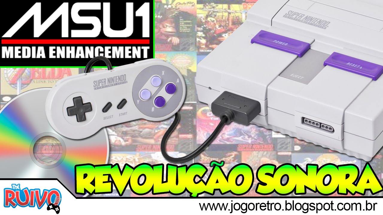 Conheça o chip MSU-1 - A revolução das ROMs do Super Nintendo