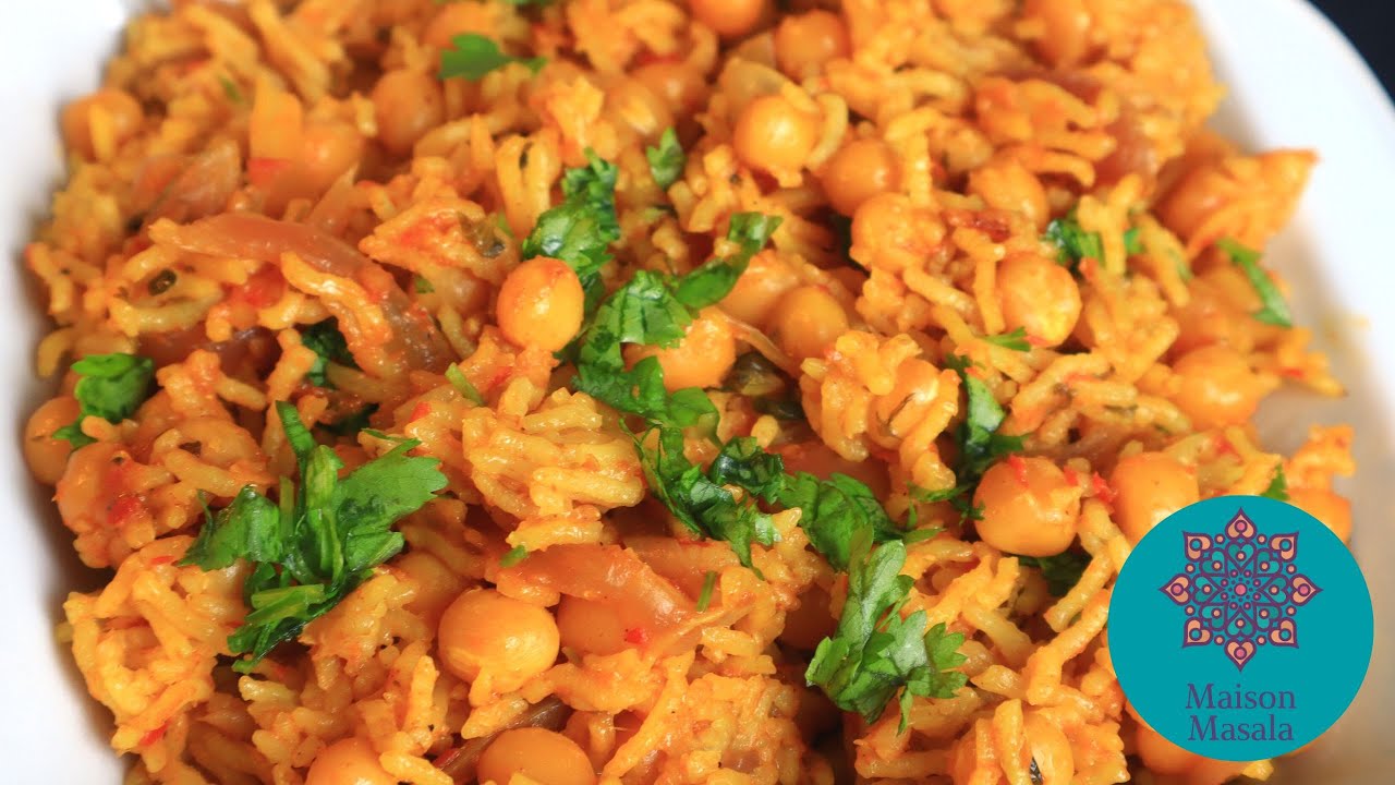 Riz Jaune Indien avec peite pois - Recette facile &agrave; pr&eacute;parer🍚💯