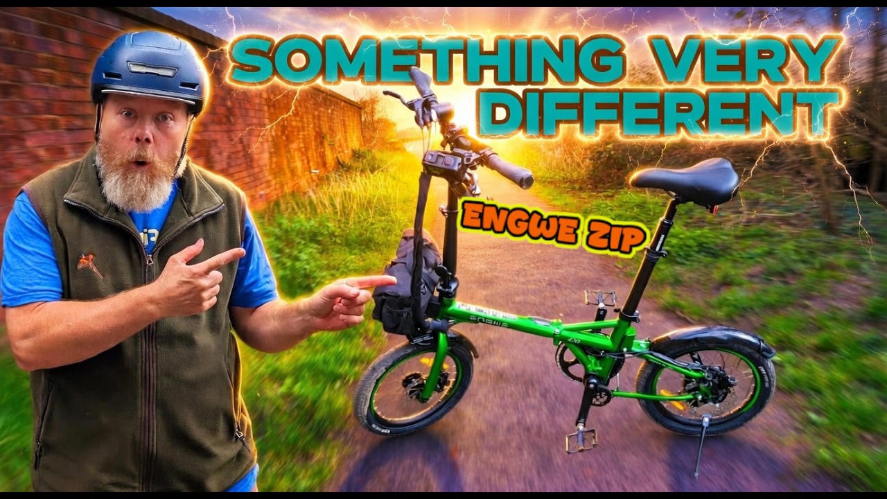 Engwe Zip：この電動自転車には素晴らしい機能が備わっています！都市部や日常の移動に最適な、持ち運び可能な折りたたみ式電動自転車です。