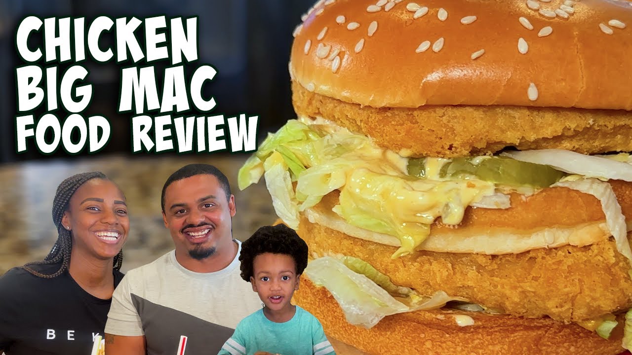 First Time Trying: McDonalds Chicken Big Mac