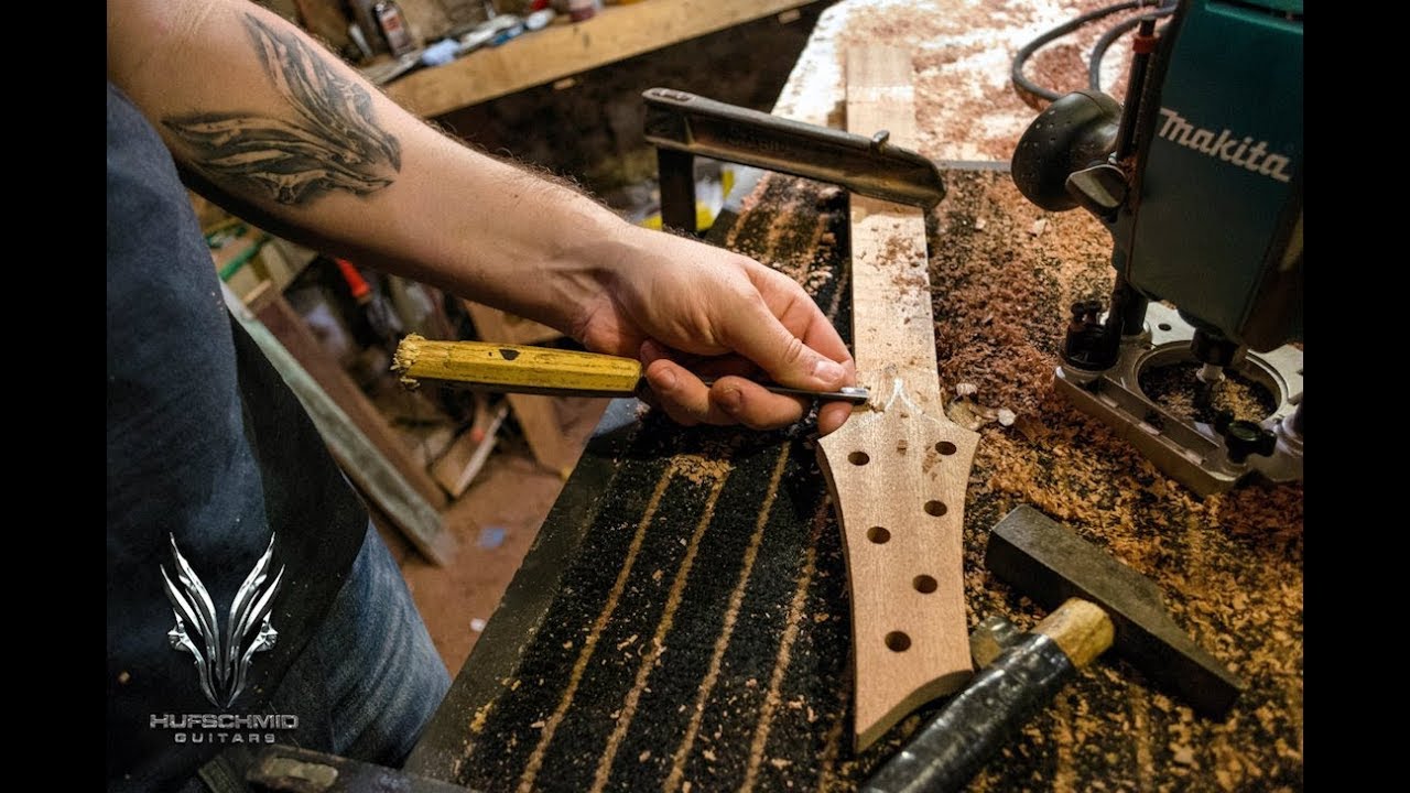 Building a Hufschmid guitar - Time-Lapse !
