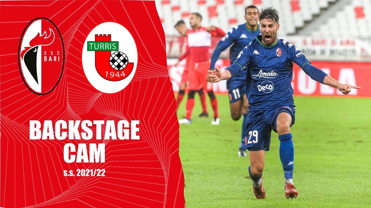 THE BACKSTAGE CAM • Bari-Turris 4-2 • s.s. 2021/22 • Tunnel Cam