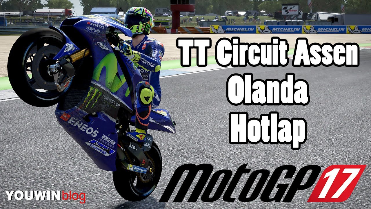 MotoGP 17 | Hotlap Yamaha M1 @ Assen 1:31:188