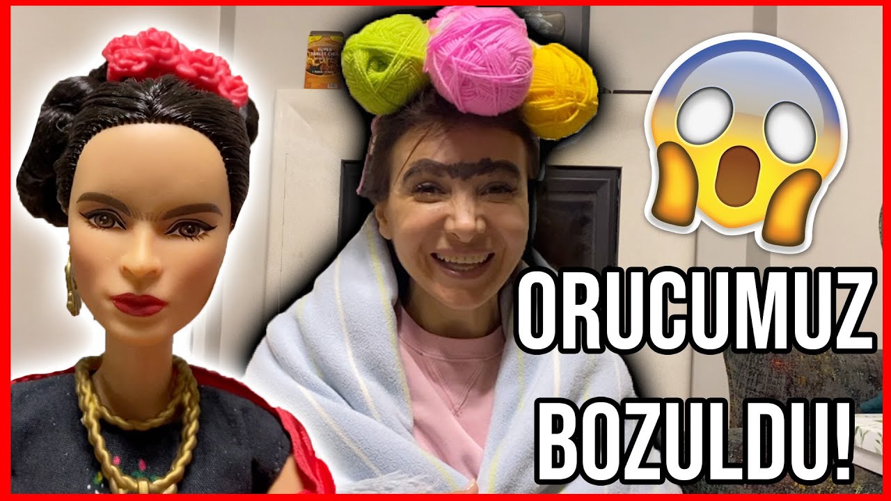 OYUNA GELDİK! ORUCUMUZU 1 SAAT ÖNCE AÇTIK! **FRIDA KAHLO** Dobişko Tv