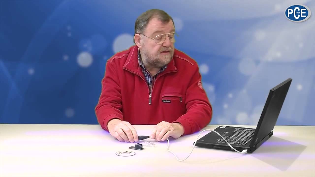 Higrómetro pequeño con función de registro de datos y USB  PCE-HT 71