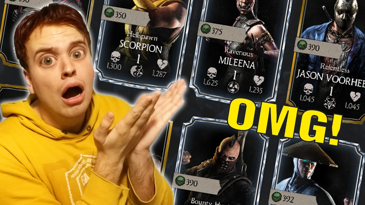 DIAMOND AND EXCLUSIVE CARDS UNLOCKED IN THE SHOP? Mortal Kombat X Mobile.