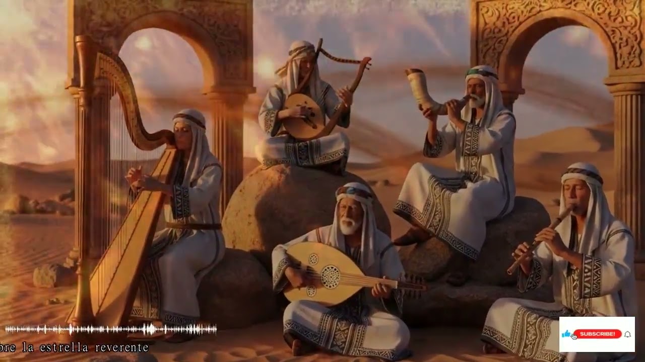 Bajo El Cielo De Sión Se Alzan Shofar Cánticos Levíticos E Instrumentos En Adoración A Adonai