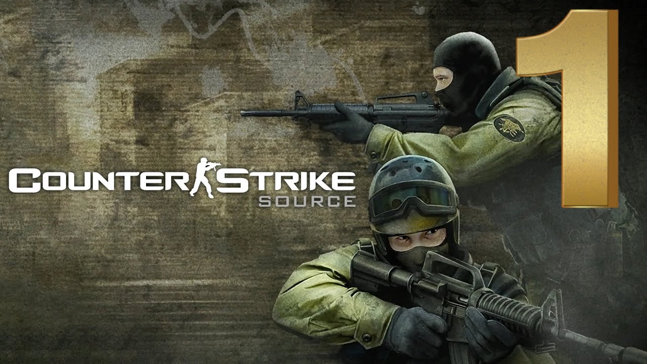 (FIRST FPS GAME IN THIS VIDEO) Counter Strike: Source