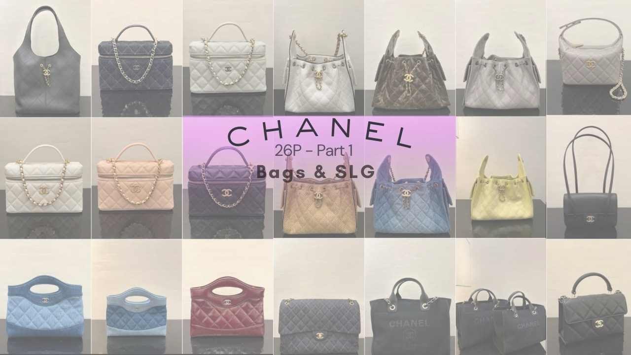 Chanel 26P Real Product Photos! Part 1: Bags & SLG  2026 Spring Summer Pre-Collection 25 Mini 25 Bag