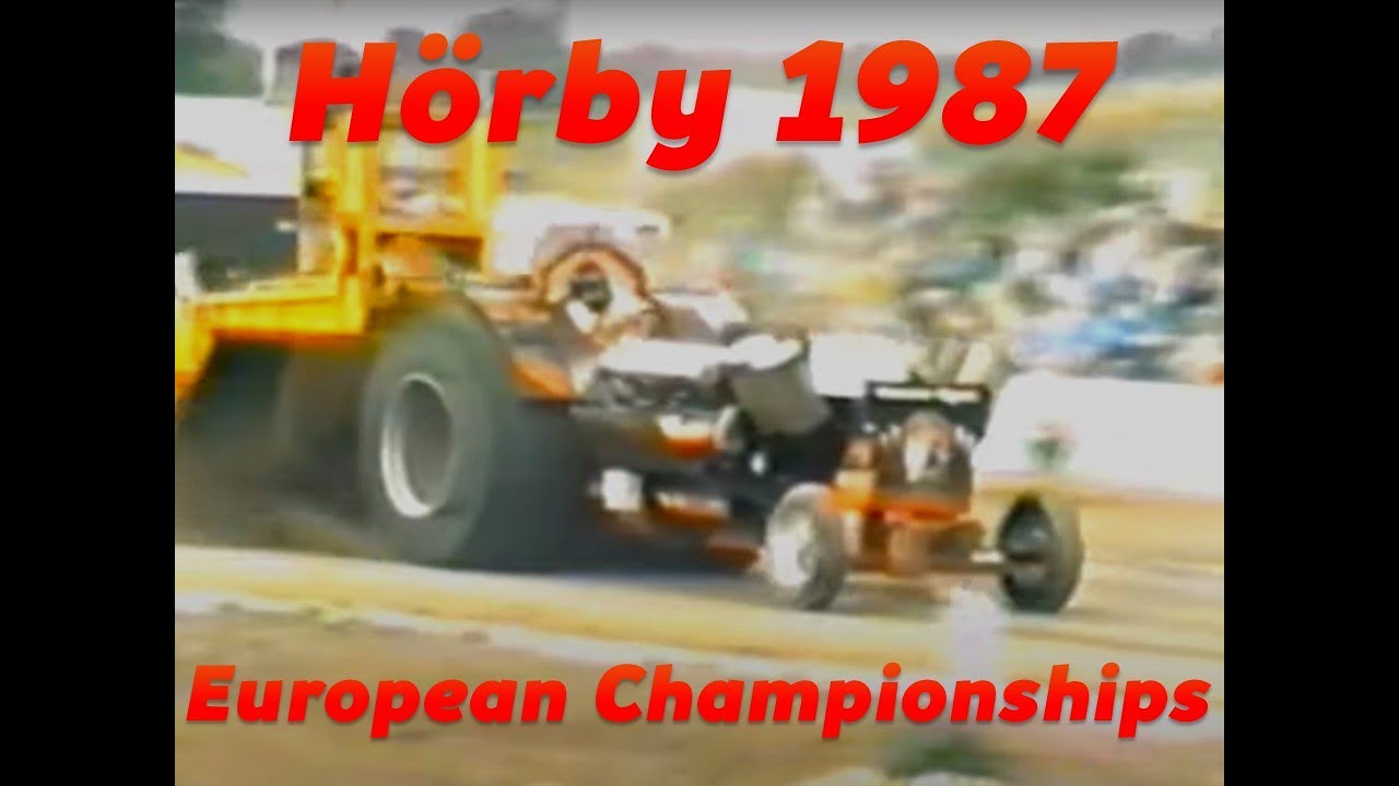 European Championships Tractor Pulling 1987 Hörby, Sweden