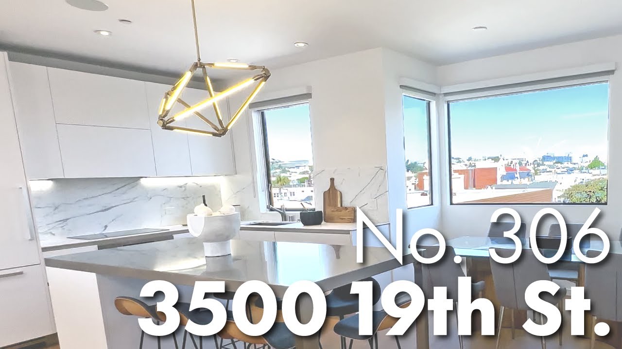 Buyer Walkthrough: 3500 19th Street, No 306, San Francisco, Sunny Mission Dolores  - 4K