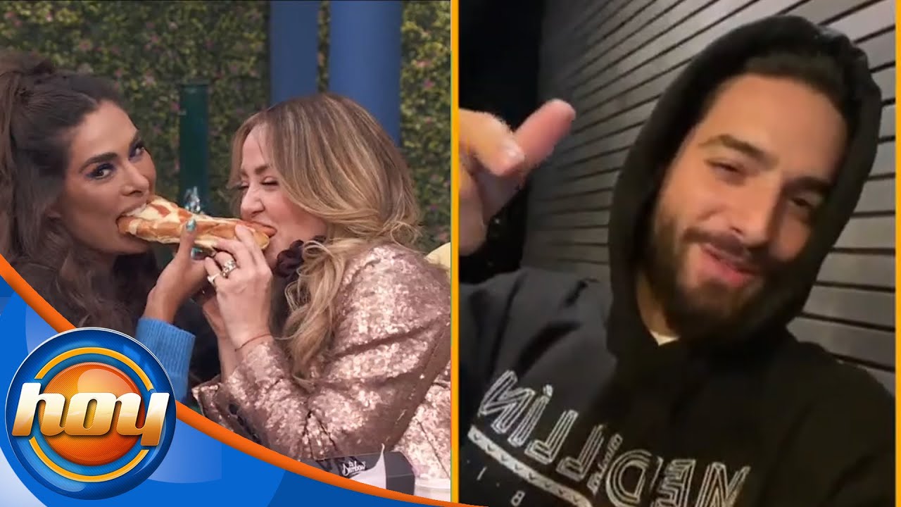 ¡Maluma sorprende a los conductores con el desayuno! | Programa hoy
