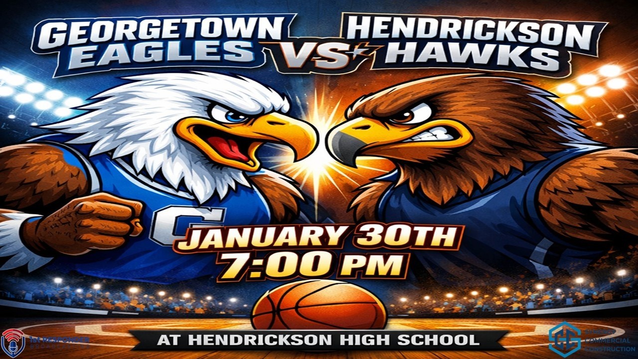 HS Boys Basketball - Georgetown Eagles at Hendrickson Hawks - 01.30.2026