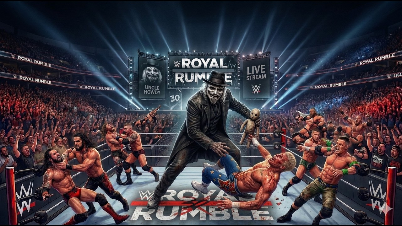 🔴 LIVE NOW: Uncle Howdy vs The WORLD! (Surviving the 30-Man Royal Rumble)