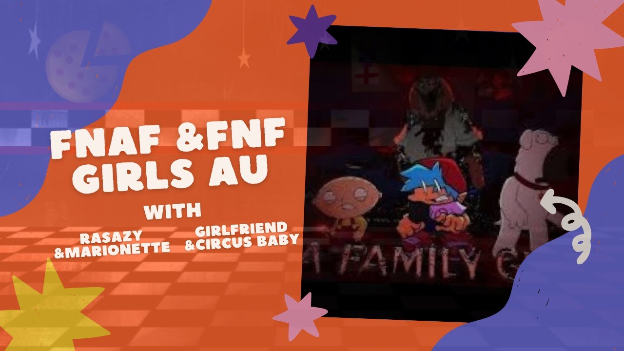 FNF & FNAF Girls AU React - Darkness Takeover - A Family Guy V3 - Gacha Nebula
