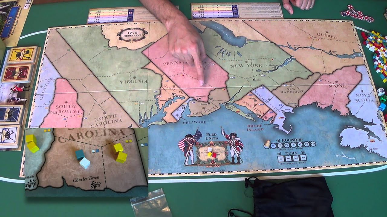 2.2.- 1775 (Academy Games): Explicación reglas (parte 1)