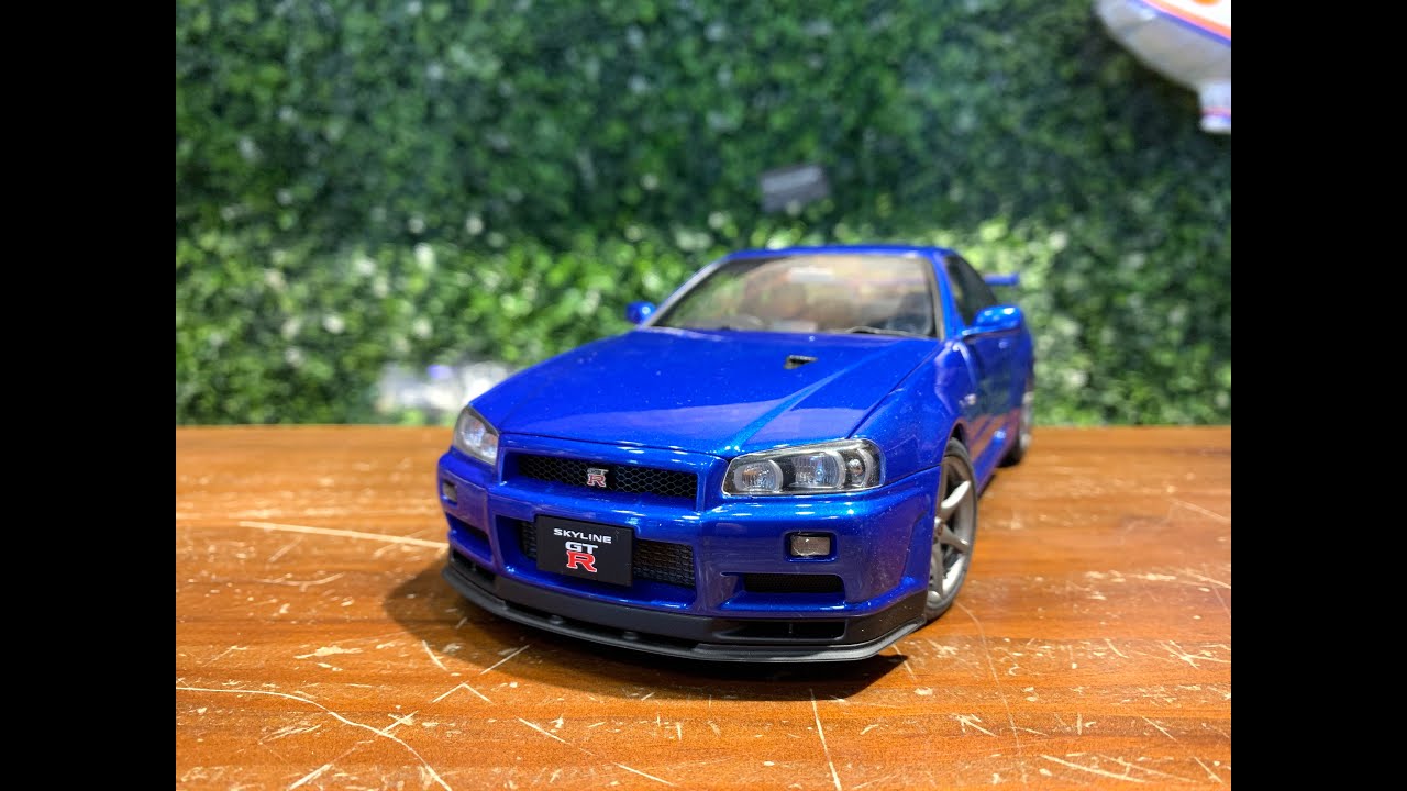 1/18 AUTOart Nissan Skyline GT-R R34 V-Spec ll 77408