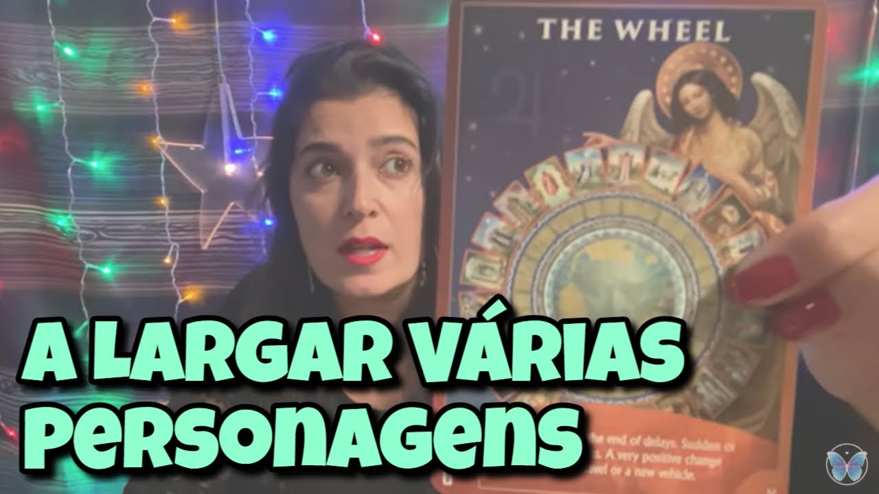 A Largar Várias Personagens (Amor) 💗 Leitura Tarot Oráculos
