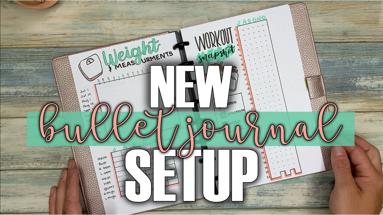 NEW Bullet Journal Setup in the TUL Discobound