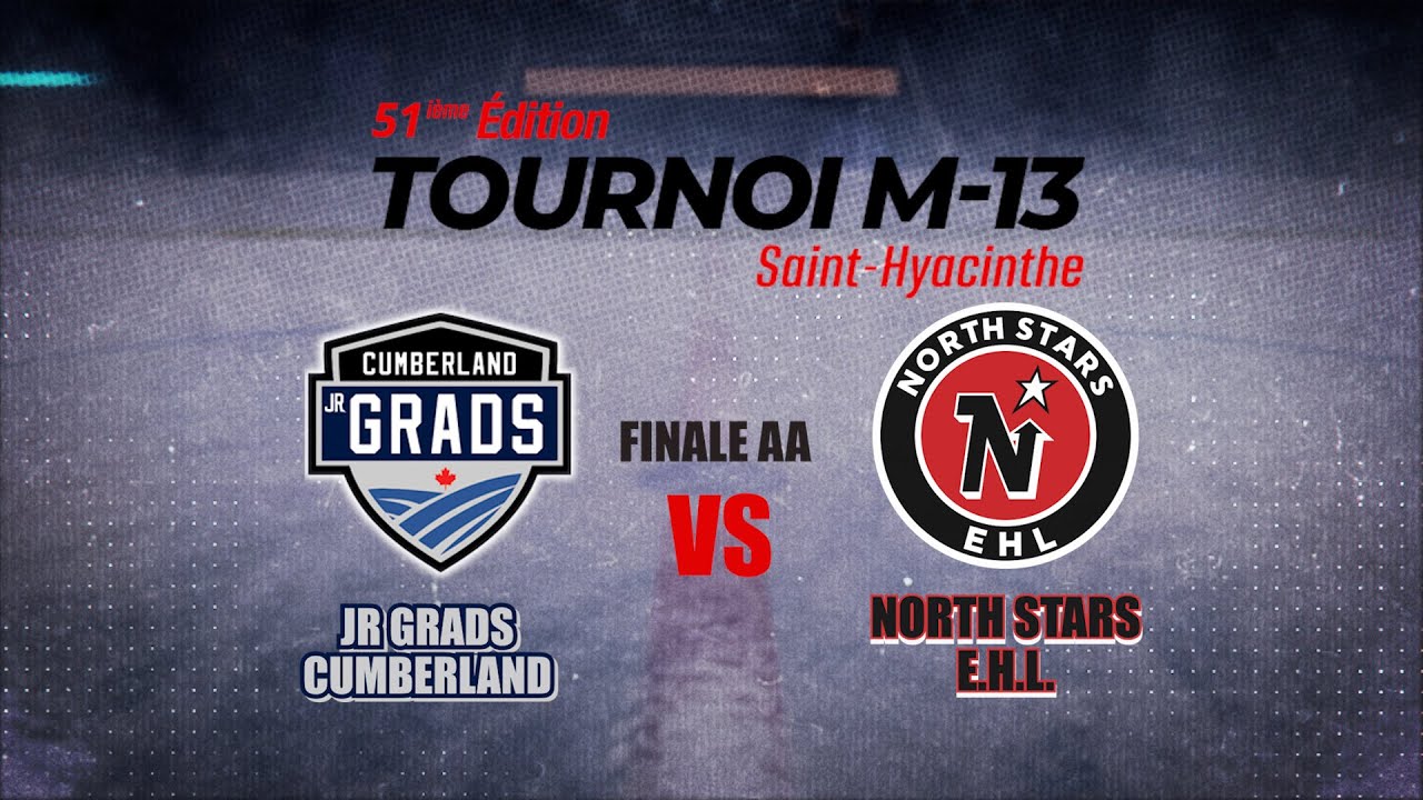 51e tournoi M13 de St-Hyacinthe - JR Grads Cumberland contre North Stars E.H.L.