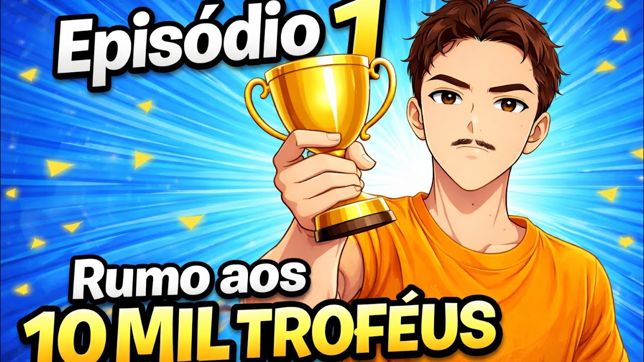 INÍCIO DA SÉRIE RUMO AOS 10.000 TROFÉUS!!! FIQUEI MUITO BRAV😡