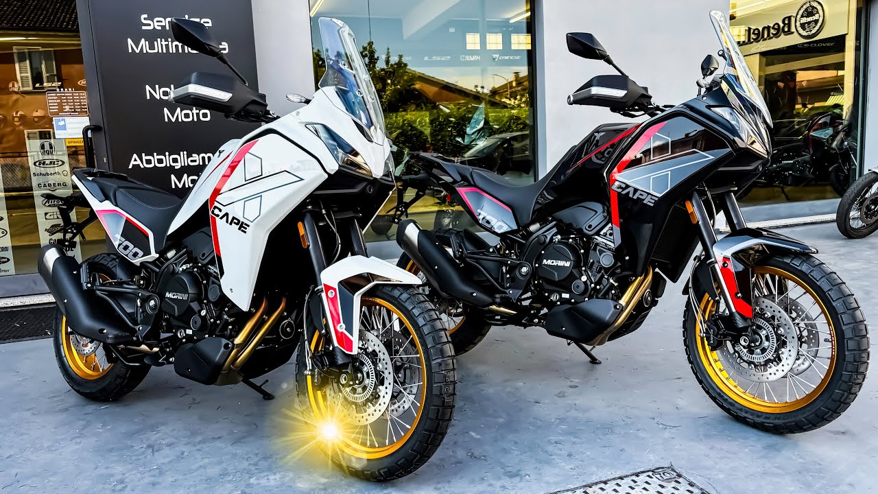 Nuova MOTO MORINI X-CAPE 700 GOLD EDITION dal vivo !