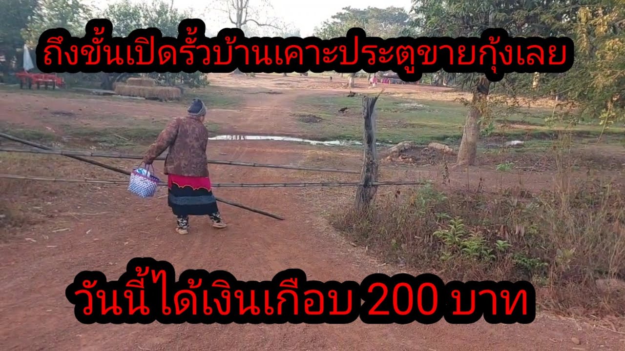 ถึงขั้นเปิดรั้วเดินเคาะประตูบ้านขายกุ้งเลยงานนี้#จิตอาสา 