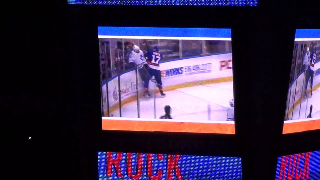 New York Islanders 2013 Playoff Intro Nassau Coliseum! Old Barn Fired Up!