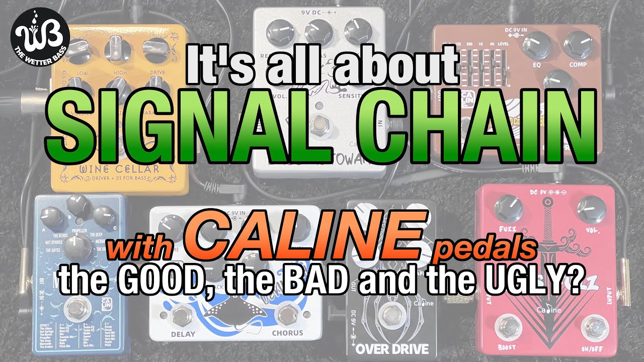 In what order should pedals be? Let's find out with some Caline effects!