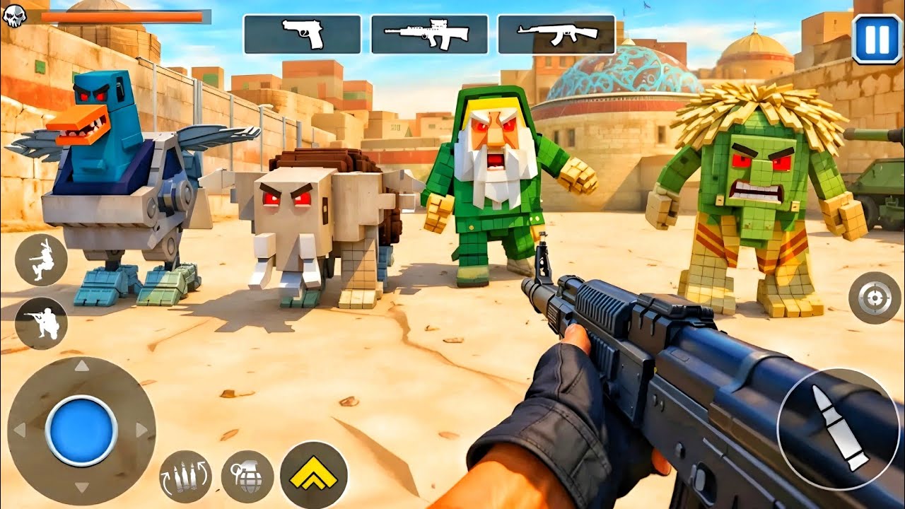 Brainrot Meme Shooter Survival _ Android Gameplay