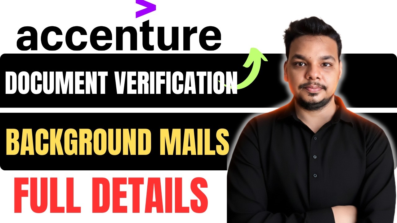 Accenture Background Verification Mails Started | Accenture Documents Mails |Accenture Hiring Update