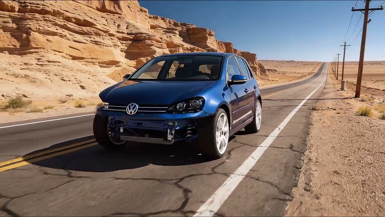 VW GOLF GTI evolution #car 