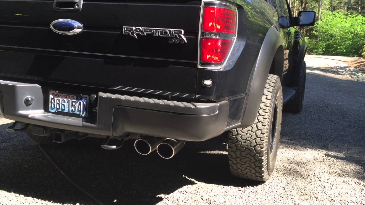 Ford Raptor 6.2 Stock/Roush Exhaust/Roush + Headers Comparison