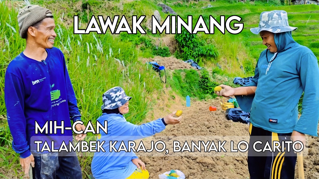 LAWAK MINANG TERBARU | MIH-CAN - TALAMBEK KARAJO, BANYAK LO CARITO | MINANG LUCU | MINANG BAGARAH