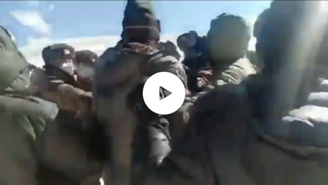 India China soldiers fighting video in Sikkim, Nakula, Indian army Vs Chinese Galwan Valley