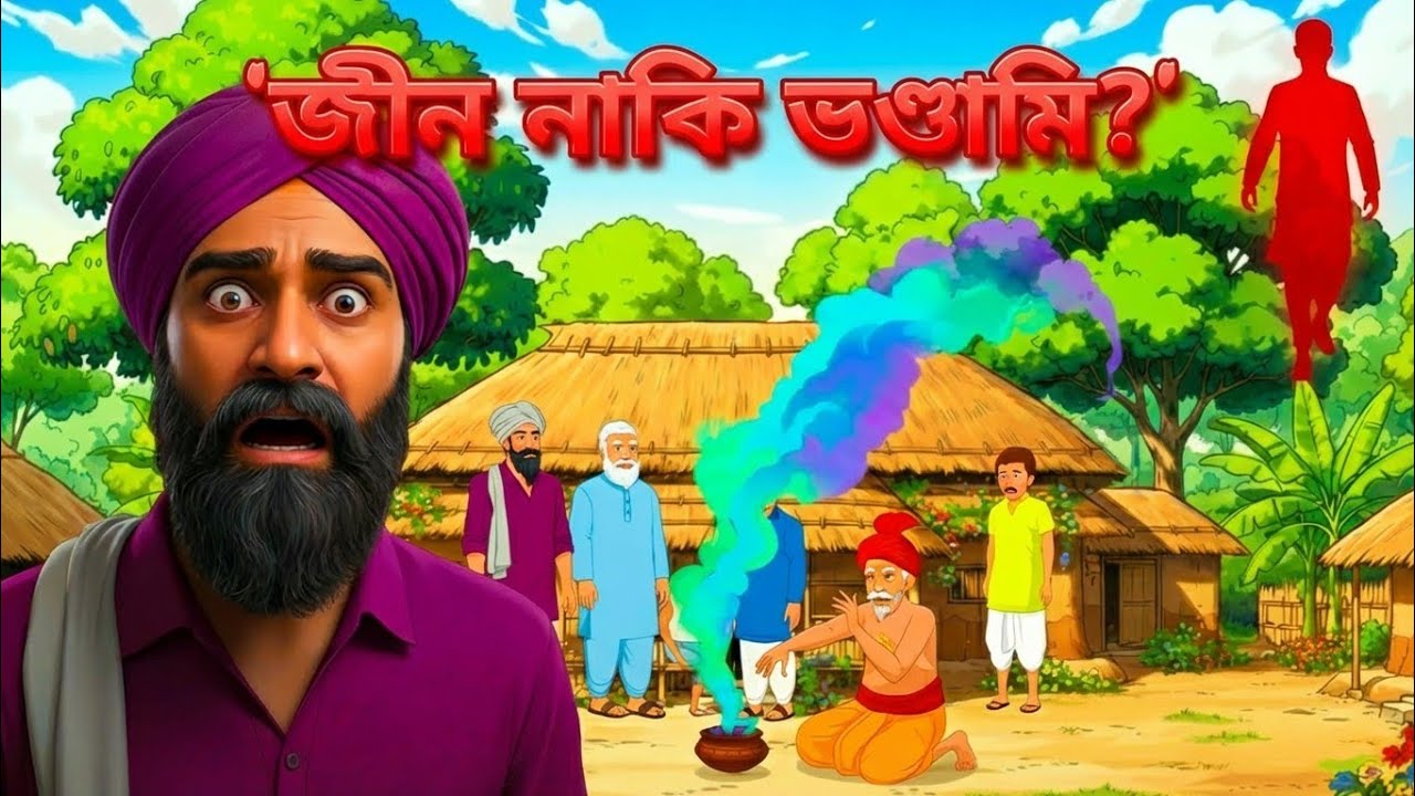 জীন নাকি ভন্ডামি? | মাটির গল্প | Bangla Cartoon