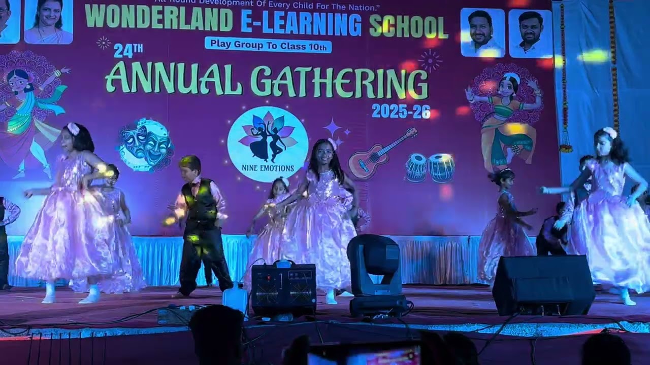 Shreya Dance in wonderland school 