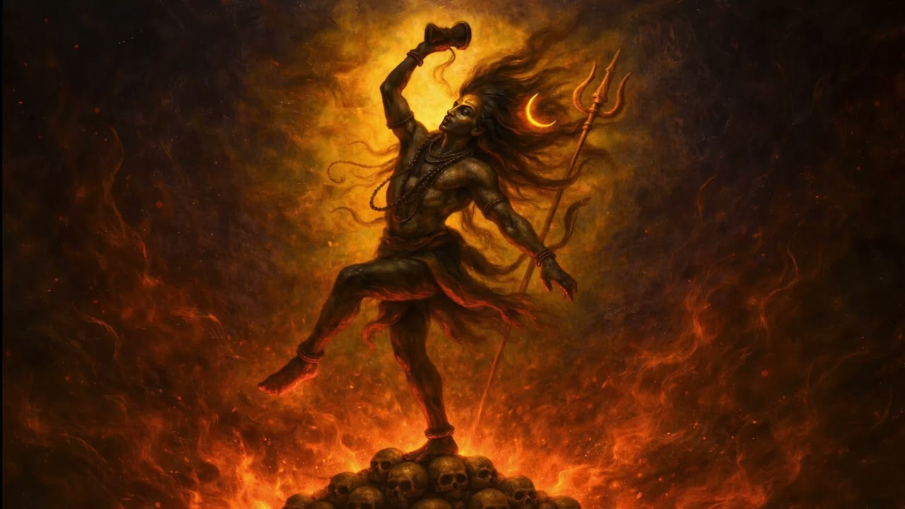 Ash of Eternity | Shiva Fire Ash Art | Cosmic Destruction & Rebirth