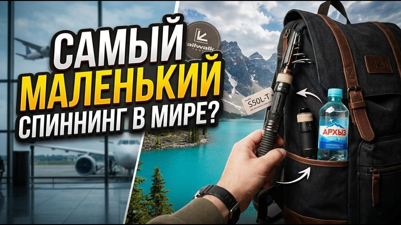САМЫЙ МАЛЕНЬКИЙ В МИРЕ СПИННИНГ🎣TAILWALK OUTBACK PUPPY