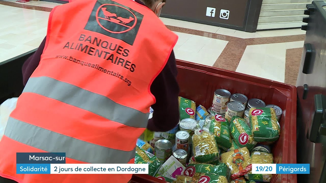La collecte de la Banque alimentaire