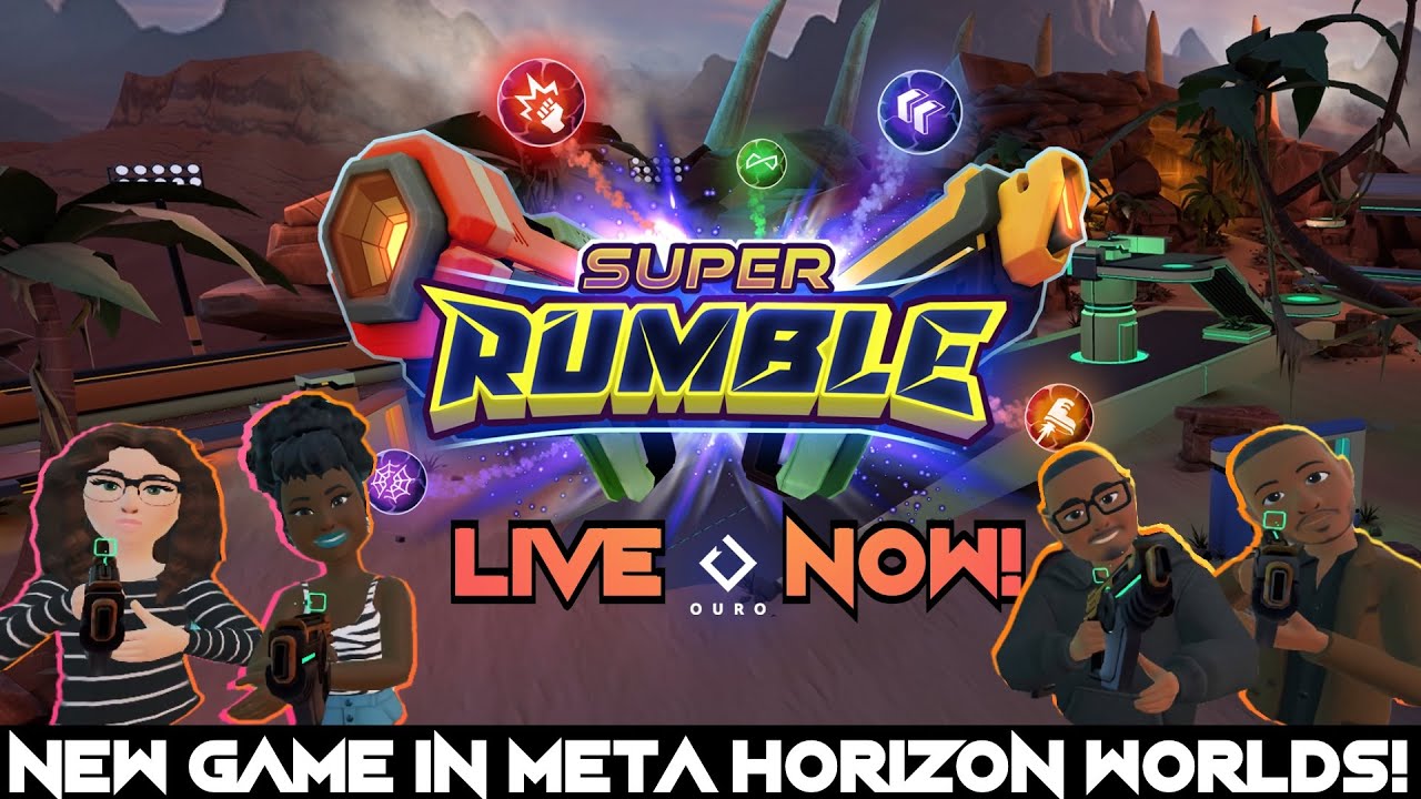 Horizon Worlds New Game Is Insane!| Super Rumble