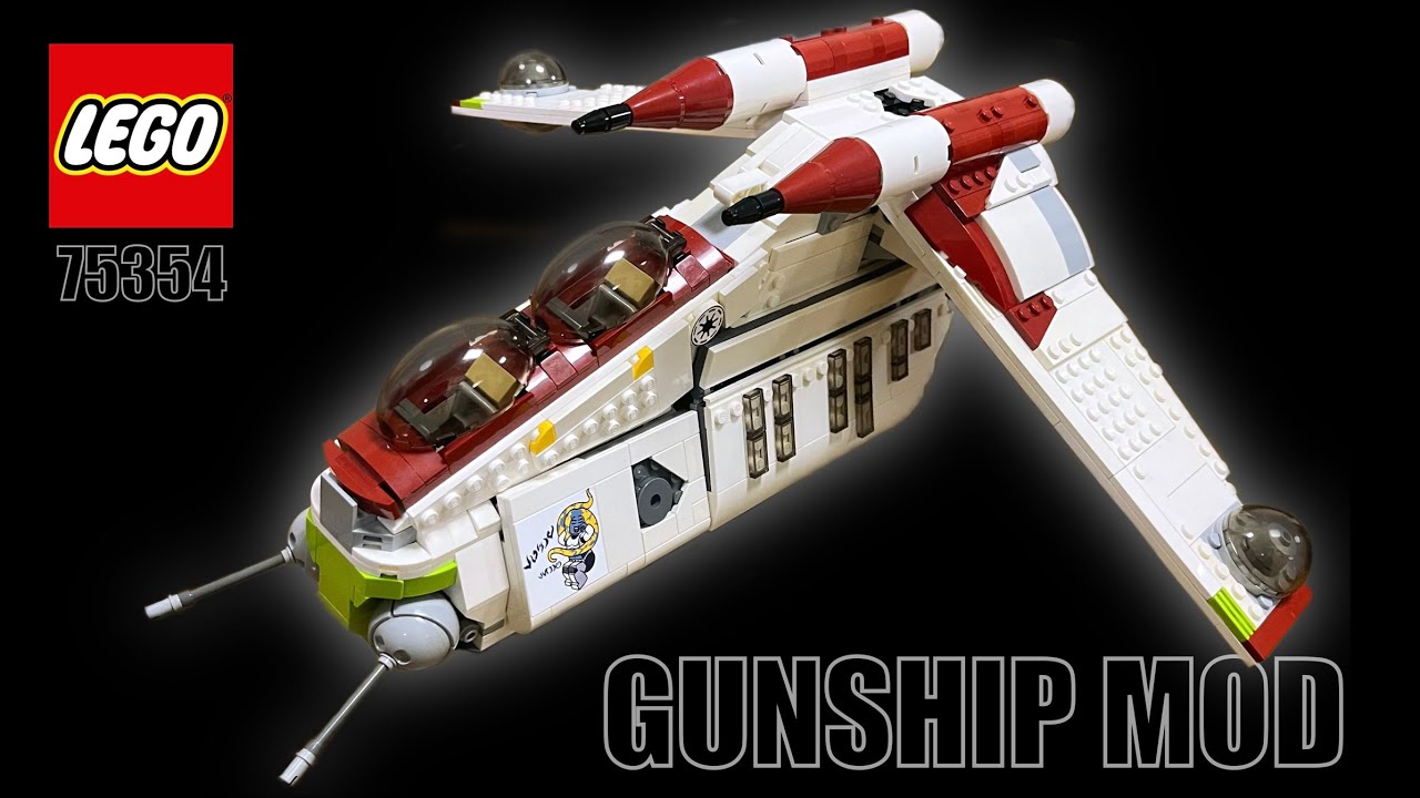 Lego Star Wars Custom Republic Gunship