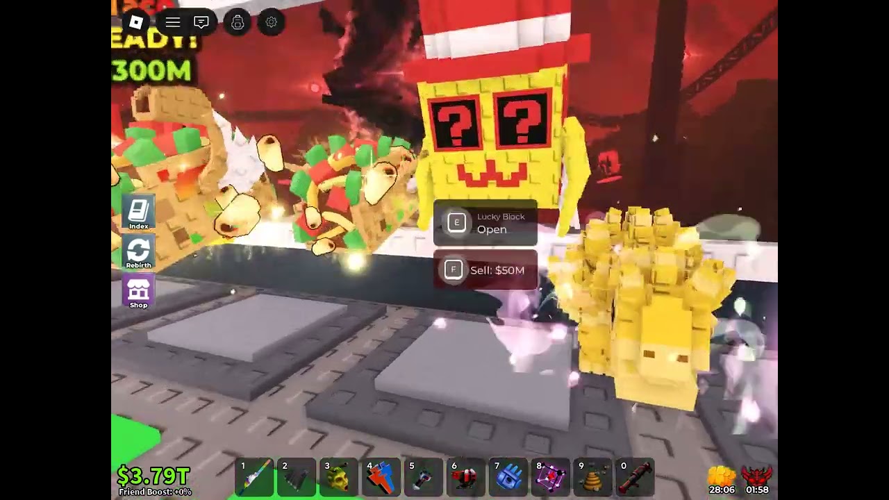 open  full base lucky block
