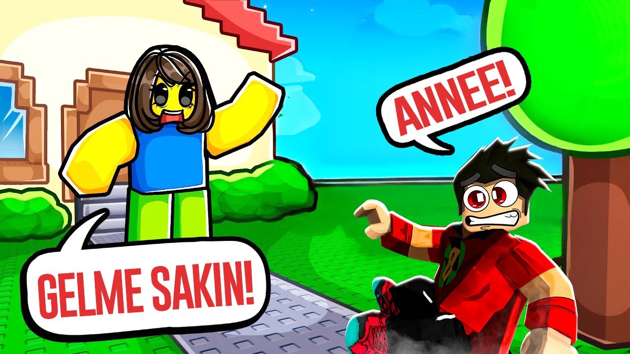 ANNEM EVDEN KOVDU! - Roblox Sell Burgers To Prove Mom Wrong Tycoon