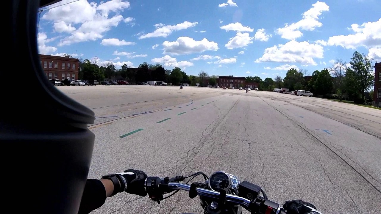 1st day of MSF Basic Riders Course