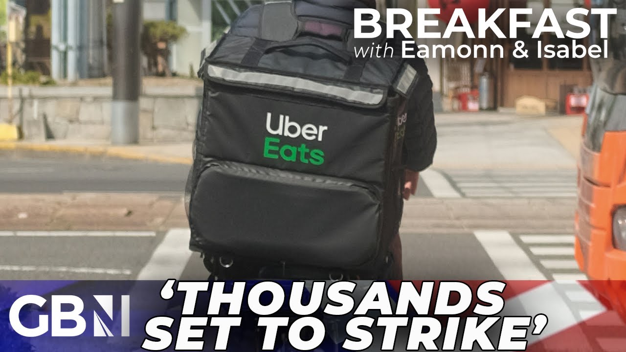 Valentines strike: THOUSANDS of delivery drivers from Uber Eats, Deliveroo and Just Eat go on strike