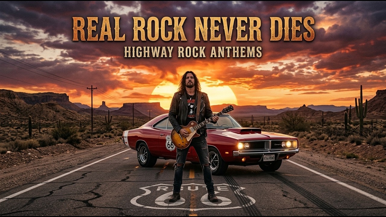 REAL ROCK NEVER DIES 🤘 Legendary Guitar Rock Anthems