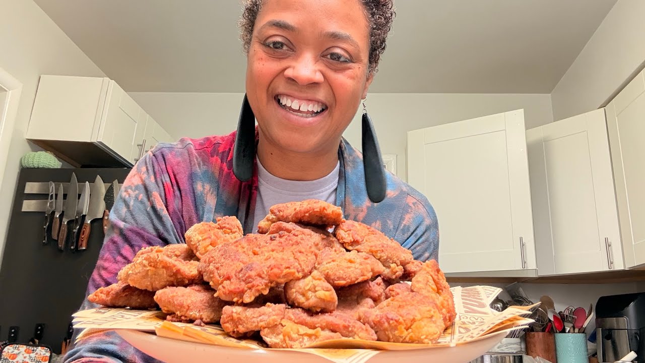 Frying Seitan Brooke Brimm Vegan Soul Foodie