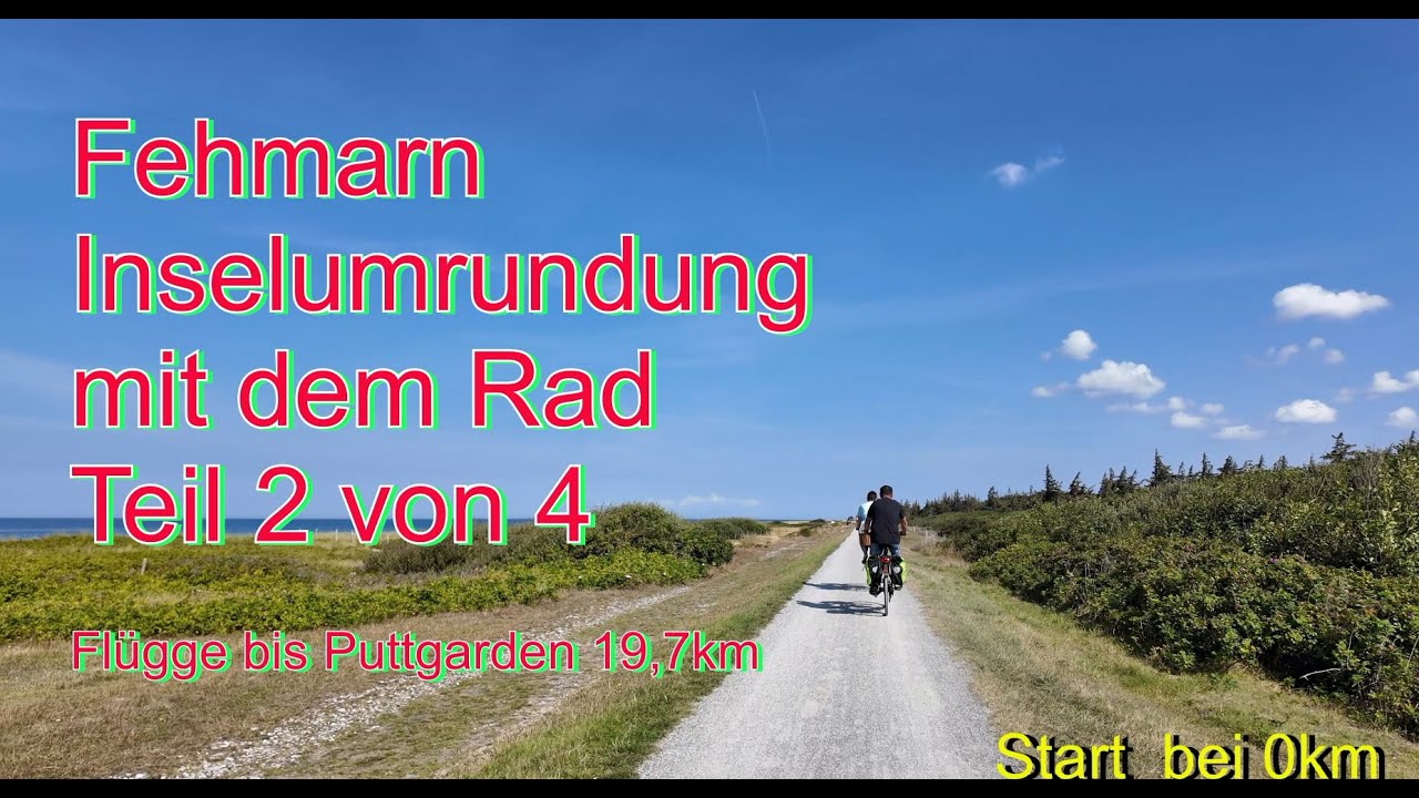 Fehmarn Sommer 2024  Teil 2 Radweg Umrundung von Flügge bis Puttgarden  19 von 62 km